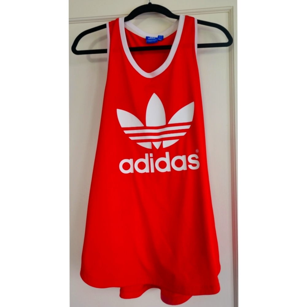 Adidas Retro Racerback Long Jersey Tank
